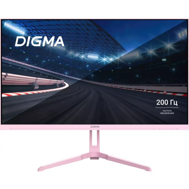 Игровой монитор Digma Overdrive 24P410F (розовый)